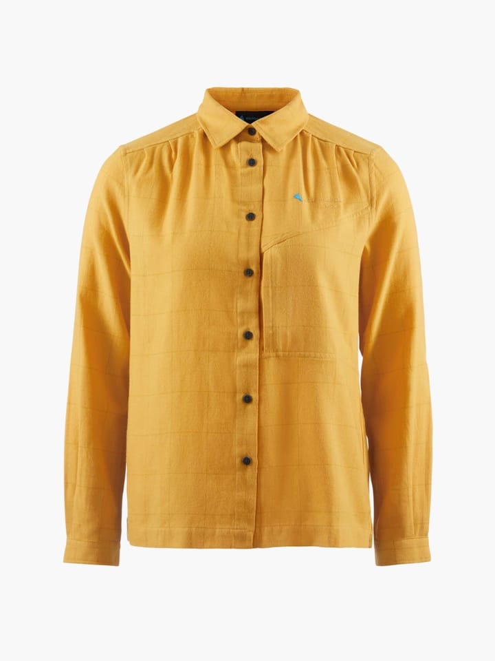 Klättermusen Helheim LS Shirt W's Amber Gold Klättermusen