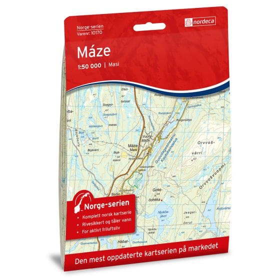 Nordeca Maze Norge-serien 1:50 000 Nordeca