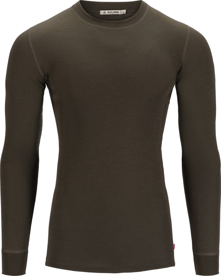 Aclima Men's WarmWool Crew Neck Tarmac Aclima Aclima Men's WarmWool Crew Neck Tarmac Aclima