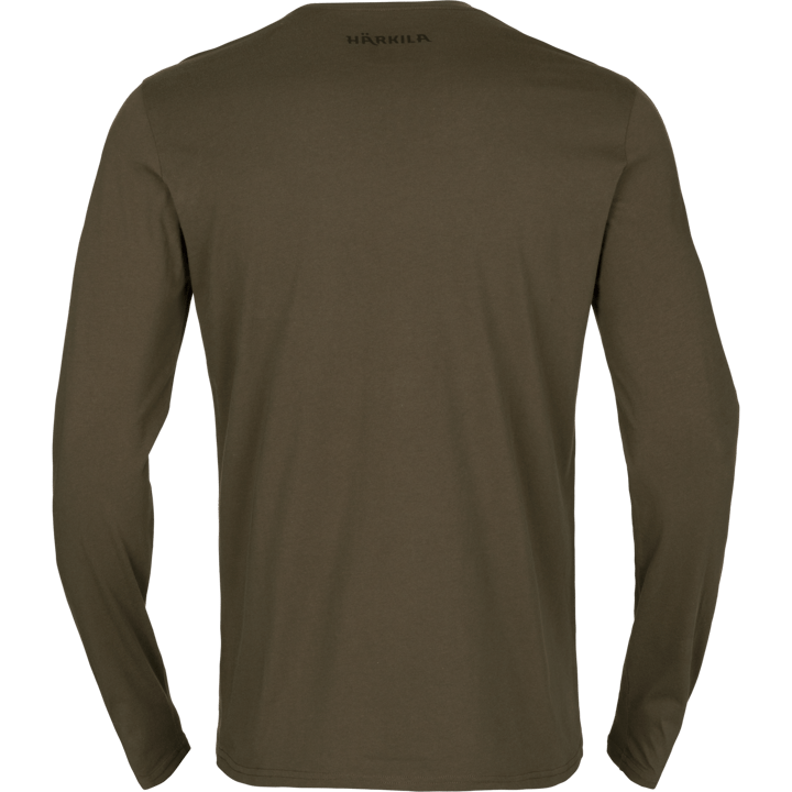 Härkila Men's Gorm LS T-Shirt Willow Green Härkila