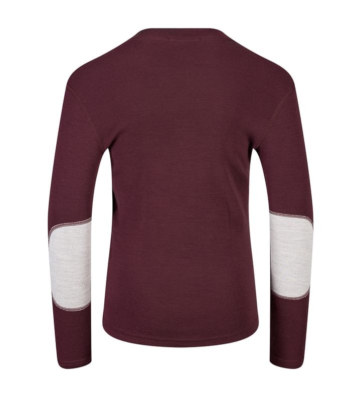 Aclima Warmwool Shirt Crew Neck Children Fig/beige Melange Aclima