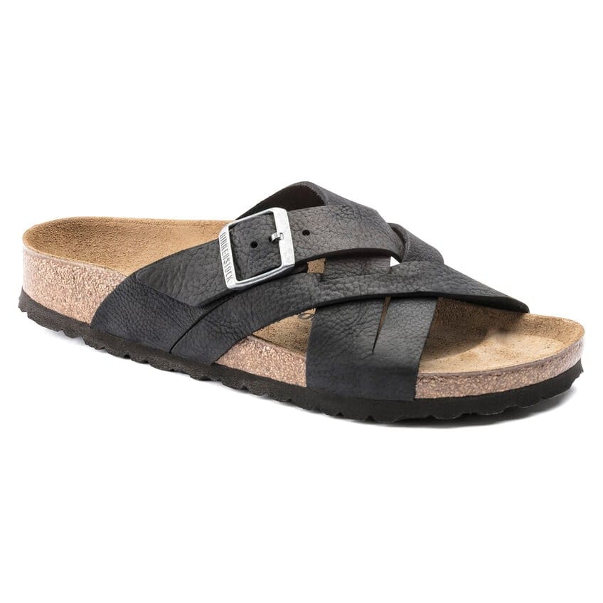 Birkenstock Lugano Leoi Camberra Black