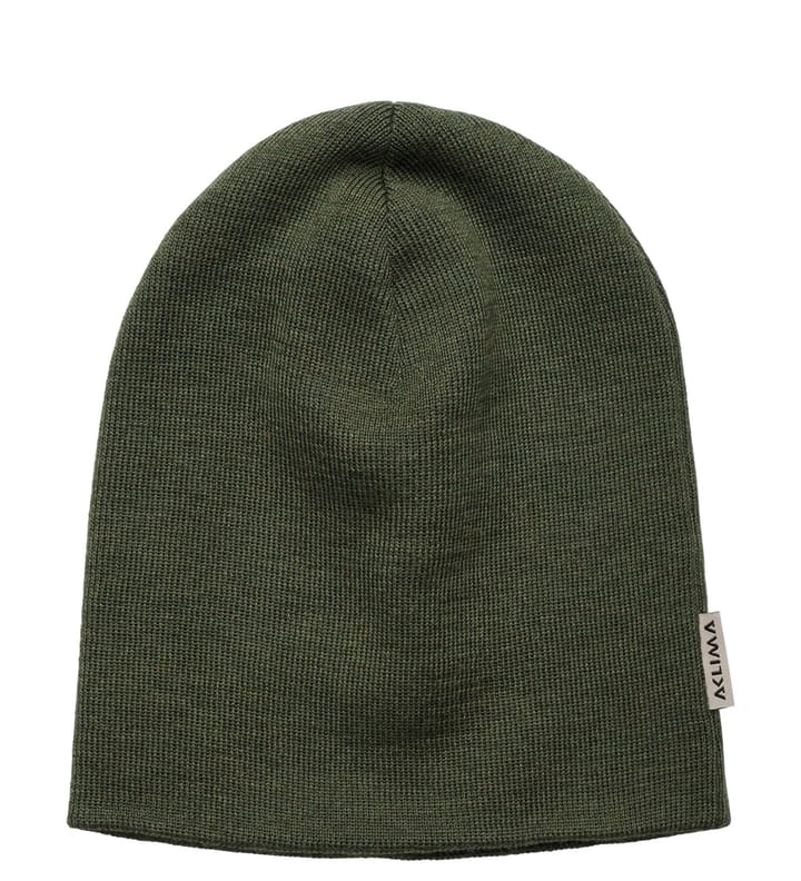 Aclima Classic Beanie, Unisex Olive Night Aclima Aclima Classic Beanie, Unisex Olive Night Aclima