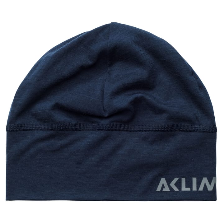 Aclima Lightwool Beanie Unisex Navy Blazer Aclima