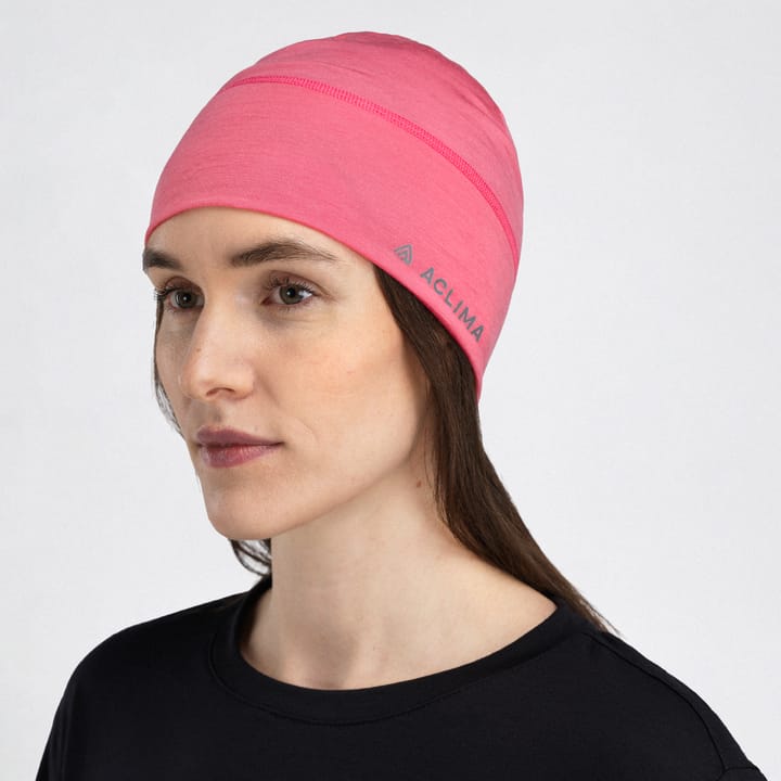 Aclima LightWool 140 Beanie Sun Kissed Coral Aclima