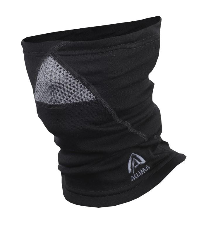Aclima Doublewool Neck Gaiter Unisex Jet Black Aclima