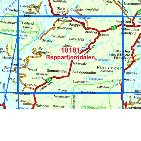 Nordeca REPPARFJORDDALEN Norge-serien Nordeca