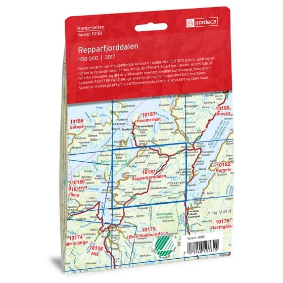Nordeca REPPARFJORDDALEN Norge-serien Nordeca