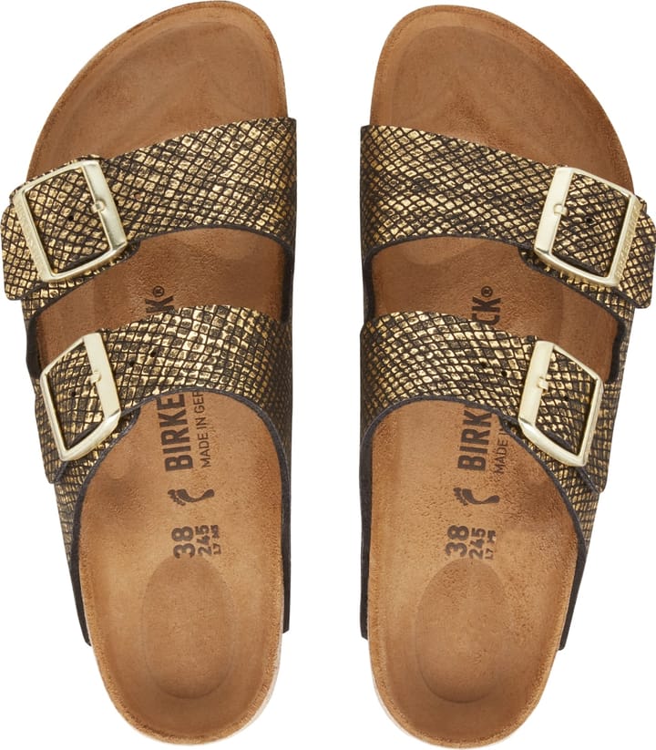 Birkenstock Arizona MF Shiny Python Black Birkenstock