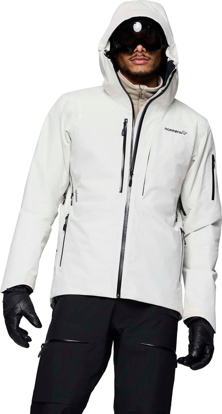 Norrøna Men's Lofoten GORE-TEX Insulated Jacket  Whisper White Norrøna
