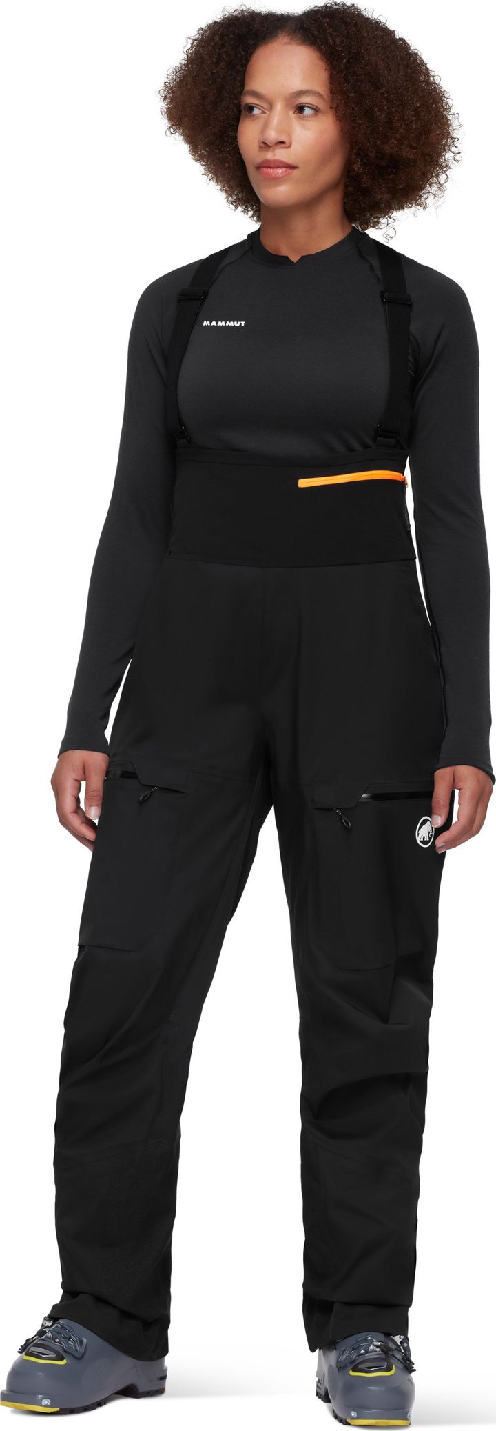 Mammut Women's Haldigrat Hs Bib Pants  Black Mammut