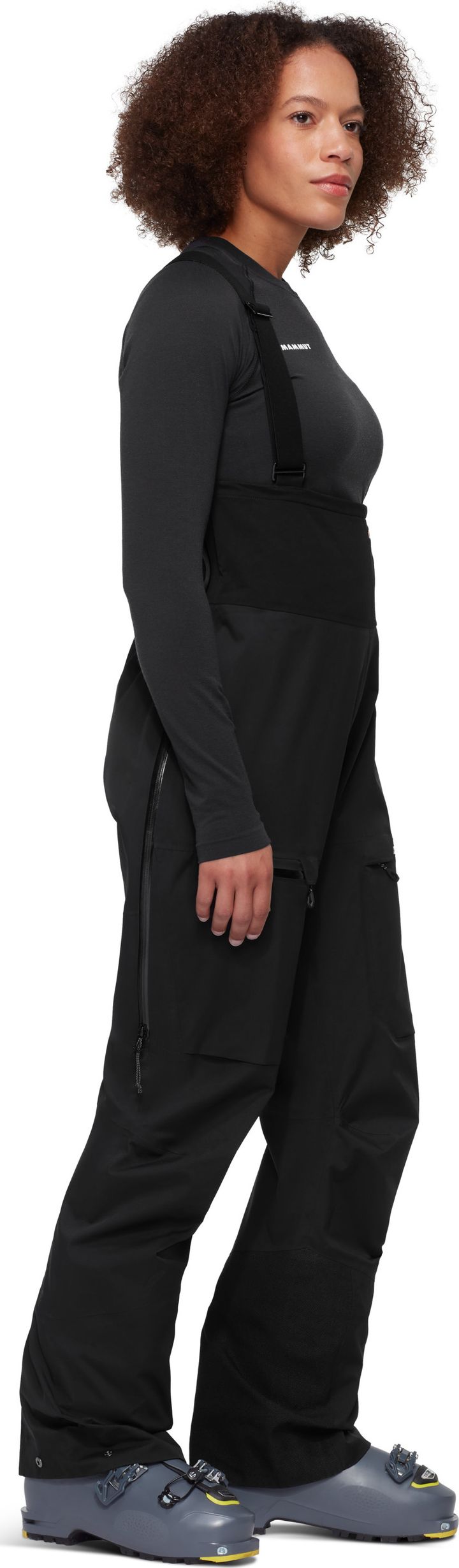 Mammut Women's Haldigrat Hs Bib Pants  Black Mammut