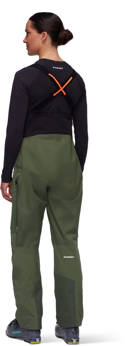 Mammut Haldigrat HS Bib Pants Women Dark Marsh Mammut