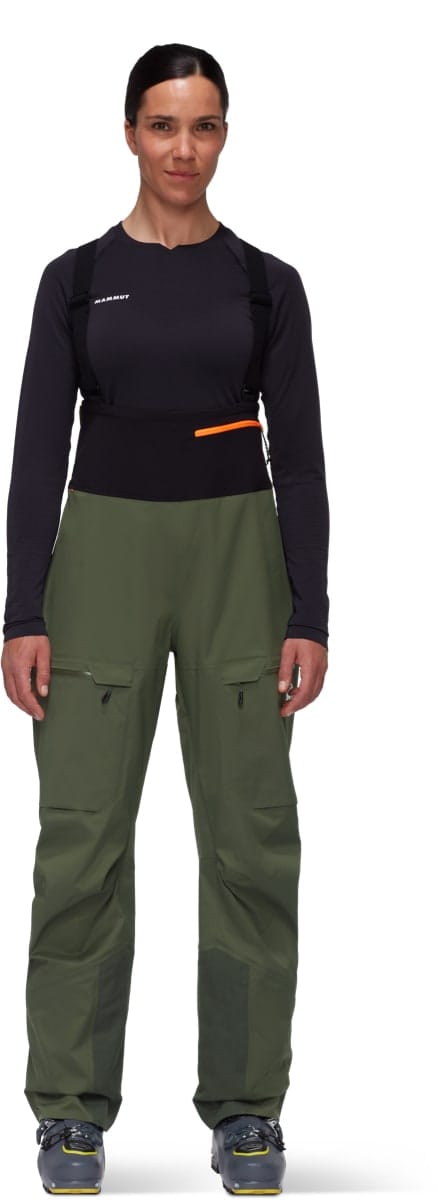 Mammut Haldigrat HS Bib Pants Women Dark Marsh Mammut