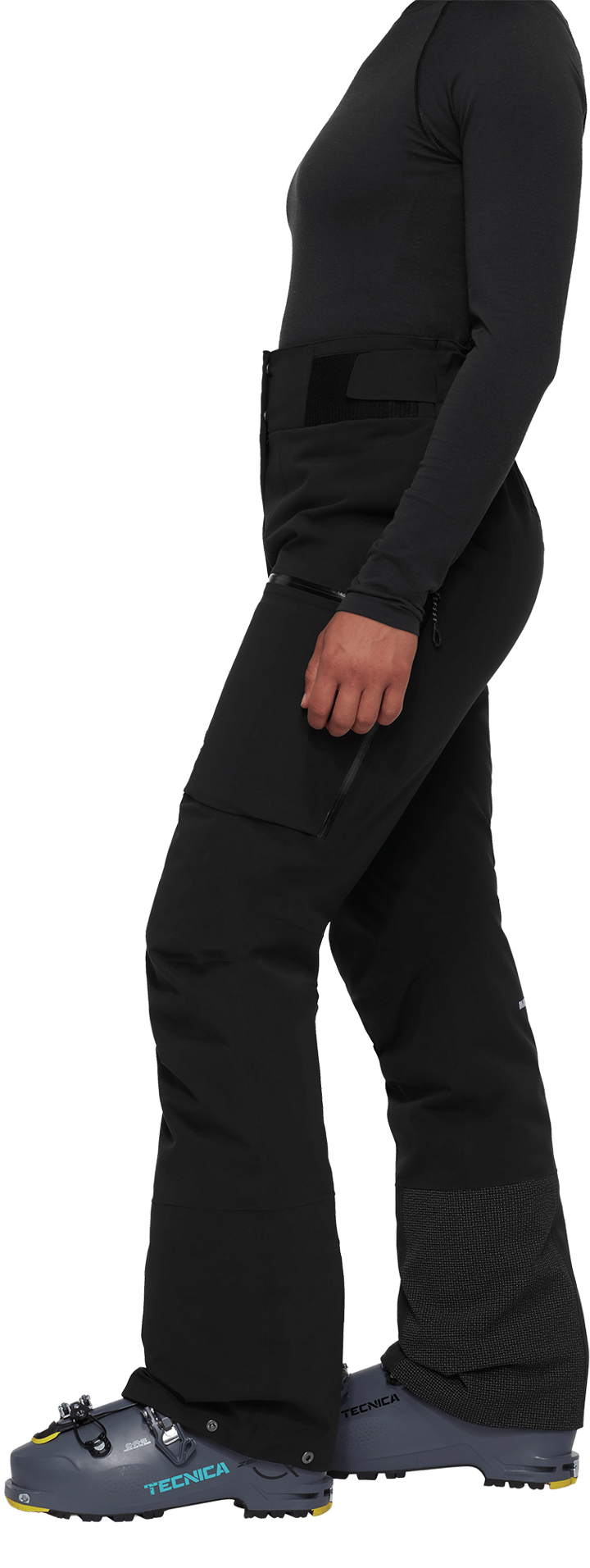 Mammut Women's Stoney Hardshell Thermo Pants  Black Mammut