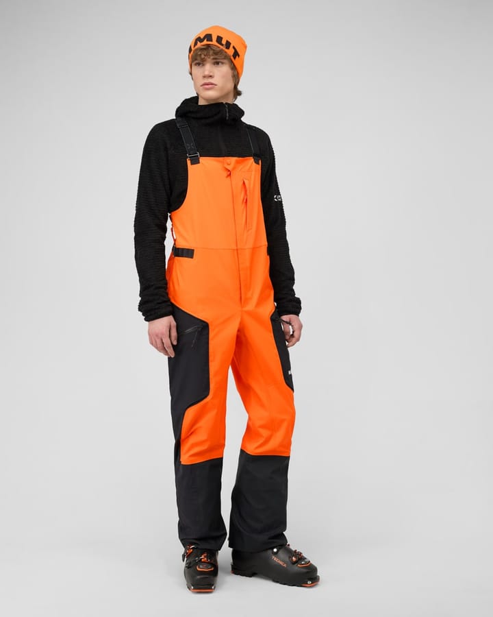 Mammut Eiger Free Pro HS Bib Pants Men Eiger Orange-black Mammut