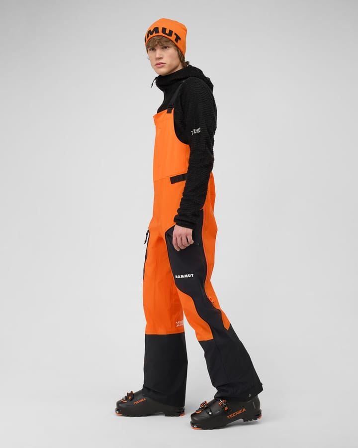 Mammut Eiger Free Pro HS Bib Pants Men Eiger Orange-black Mammut