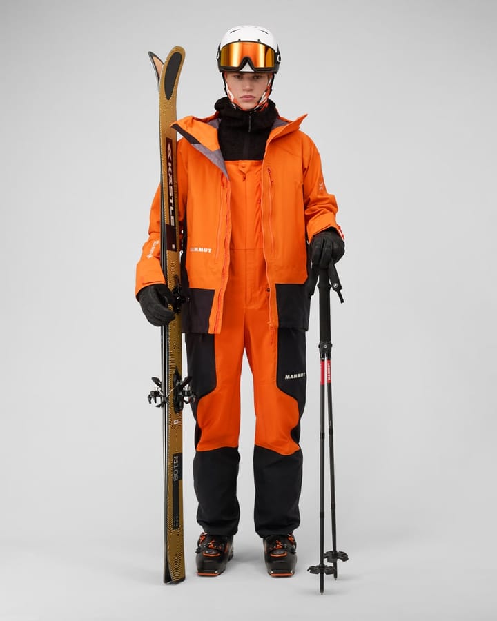 Mammut Eiger Free Pro HS Bib Pants Men Eiger Orange-black Mammut