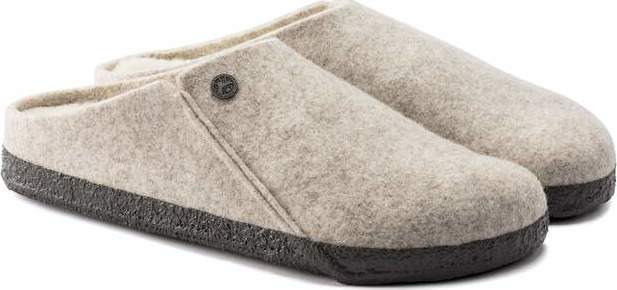 Birkenstock Zermatt Shearling Wool Felt Eggnog Birkenstock