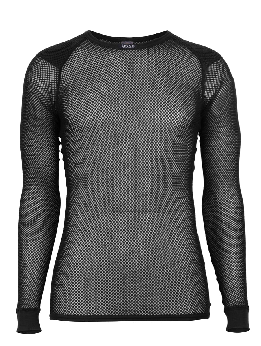 Brynje Super Thermo Shirt With Shoulder Inlay Black