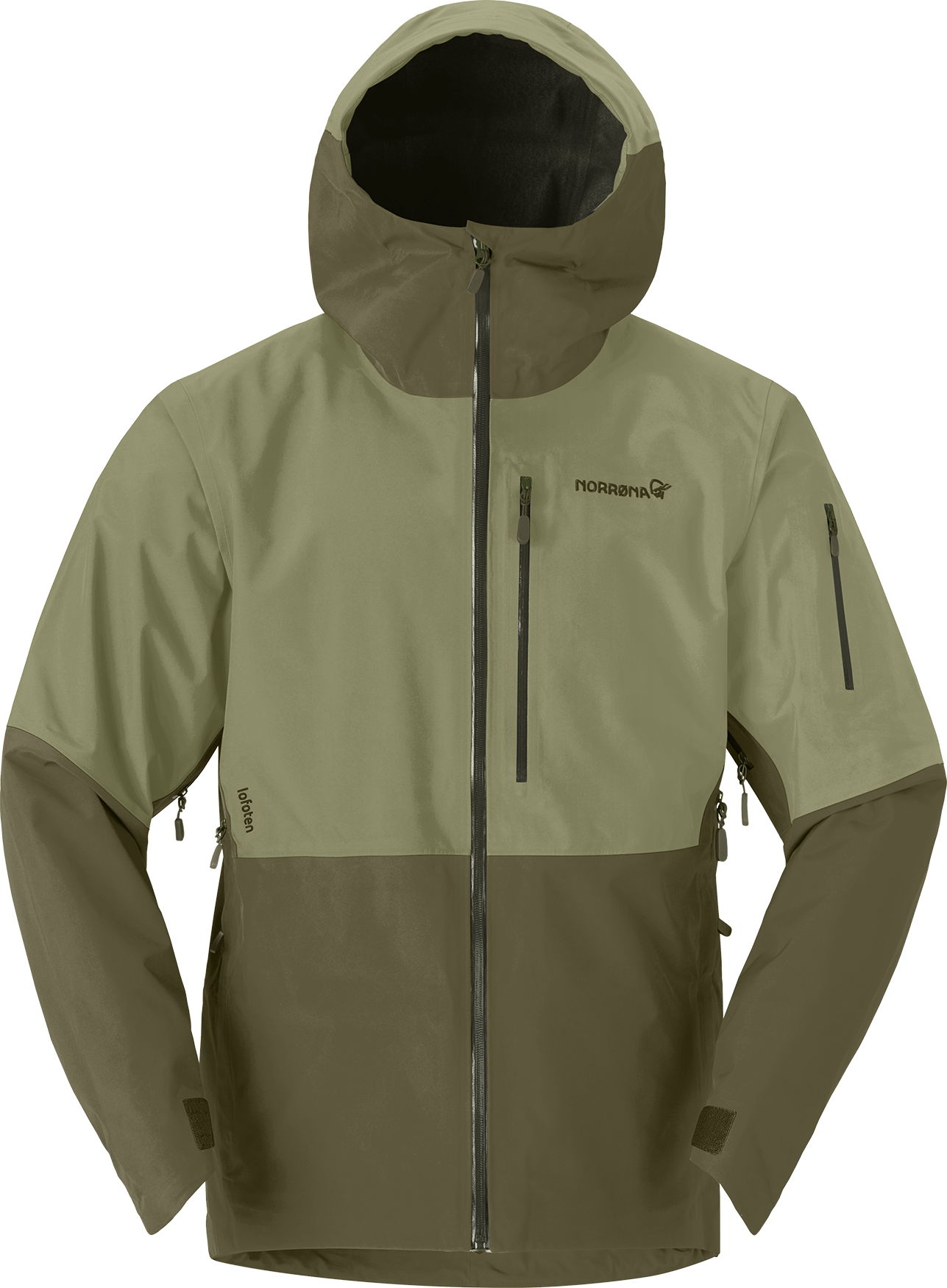 Norrøna Men's Lofoten GORE-TEX Jacket  Olive Night/deep Lichen Green