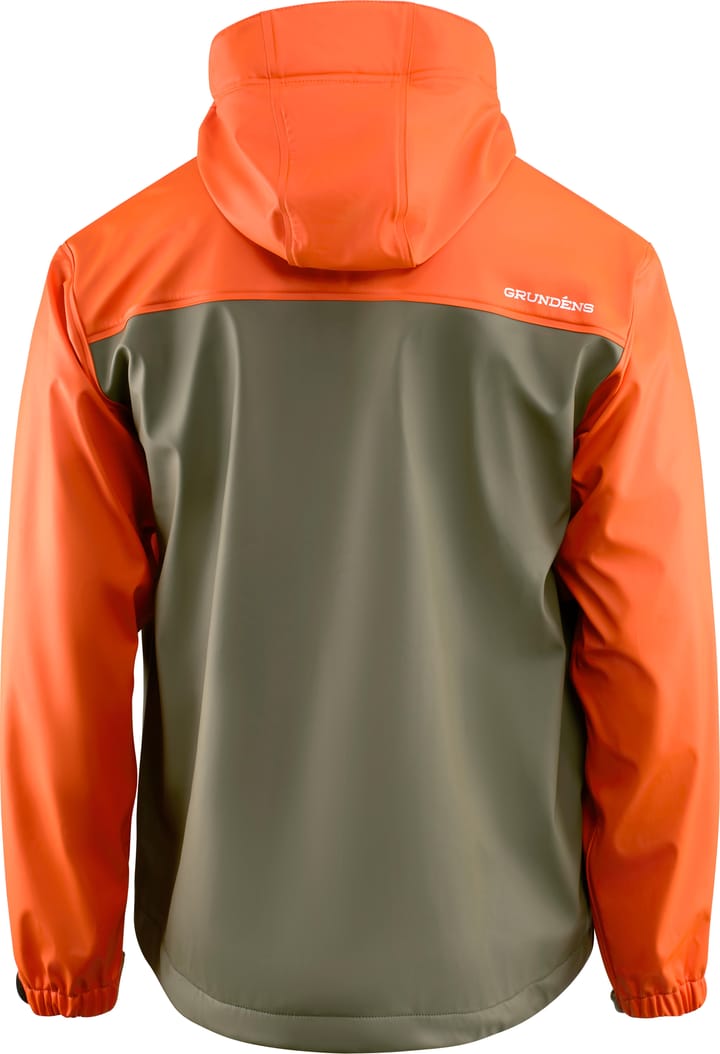 Grundéns Men's Neptune Thermo Jacket Orange/olive Grundéns