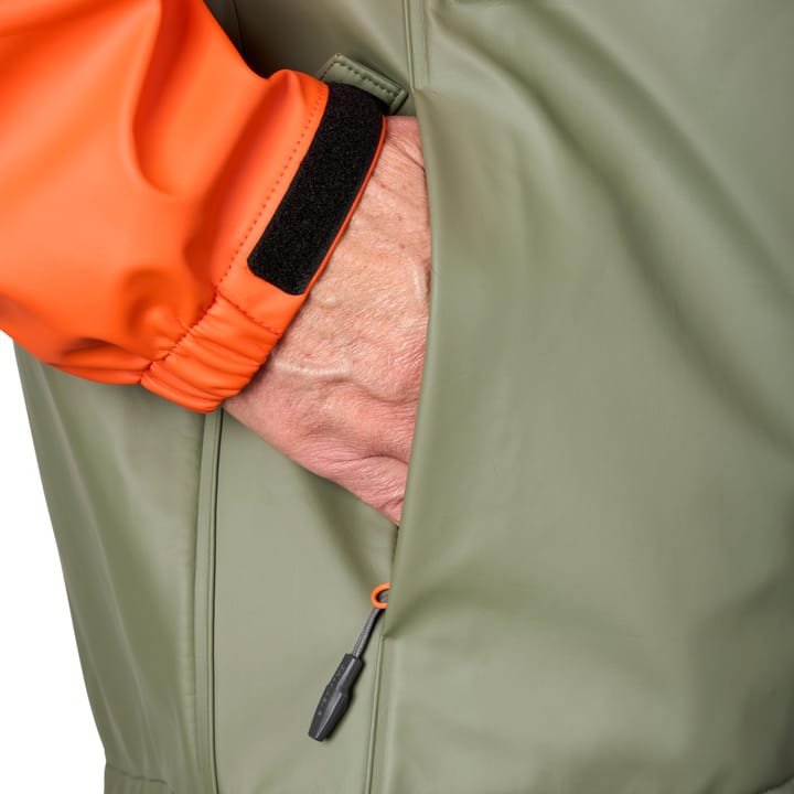 Grundéns Men's Neptune Thermo Jacket Orange/olive Grundéns