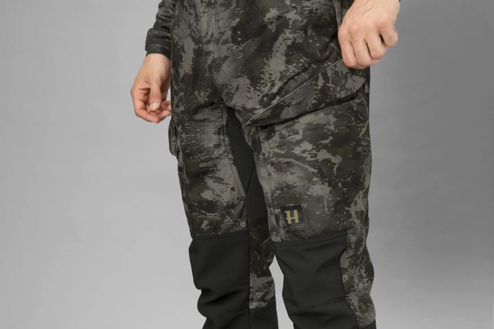 Härkila Men's Noctyx Camo Silent Trousers Axis Msp Black/Black Härkila