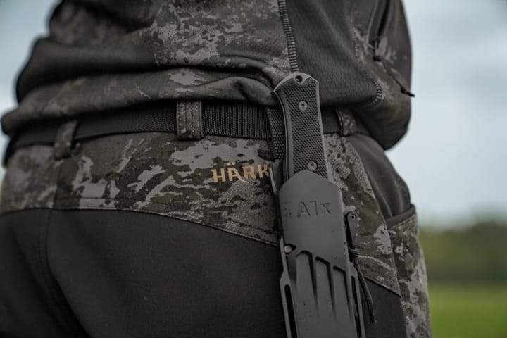 Härkila Men's Noctyx Camo Silent Trousers Axis Msp Black/Black Härkila