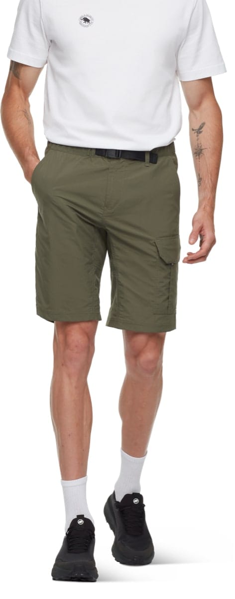 Mammut Hiking Cargo Shorts Men Dark Marsh Mammut