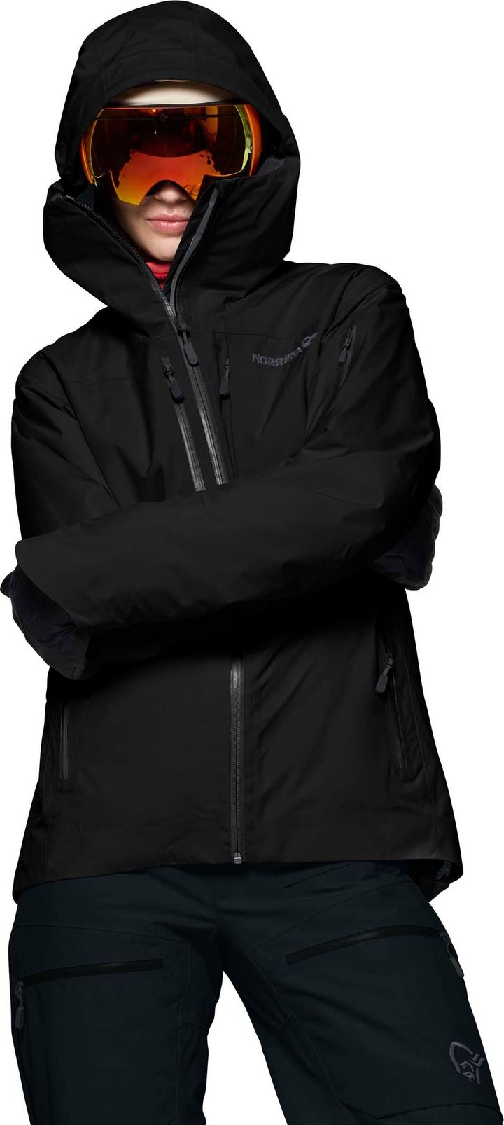 Norrøna Women's Lofoten GORE-TEX Insulated Jacket Caviar Norrøna