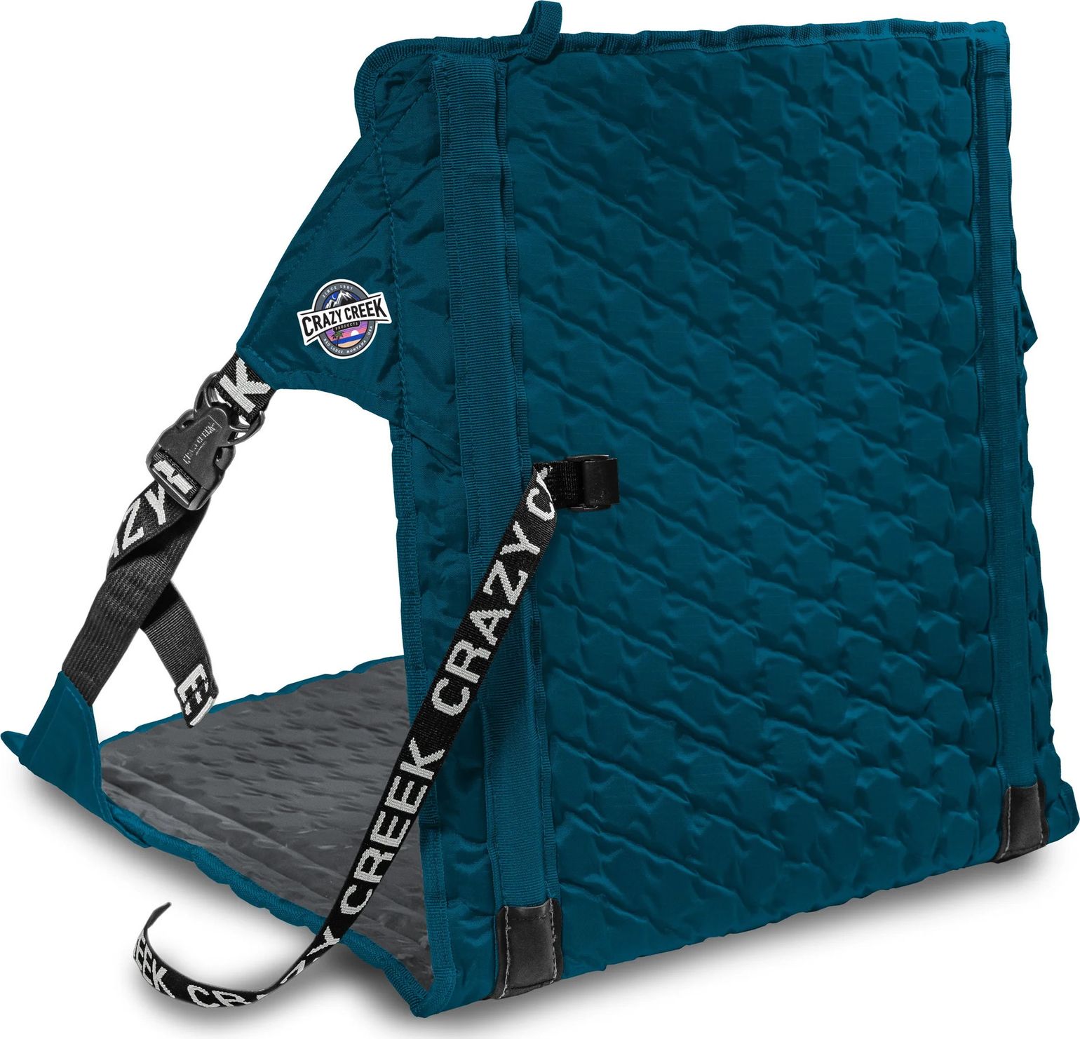 Crazy Creek Hex 2.0 Original Chair Aleutian Blue / Slate Grey