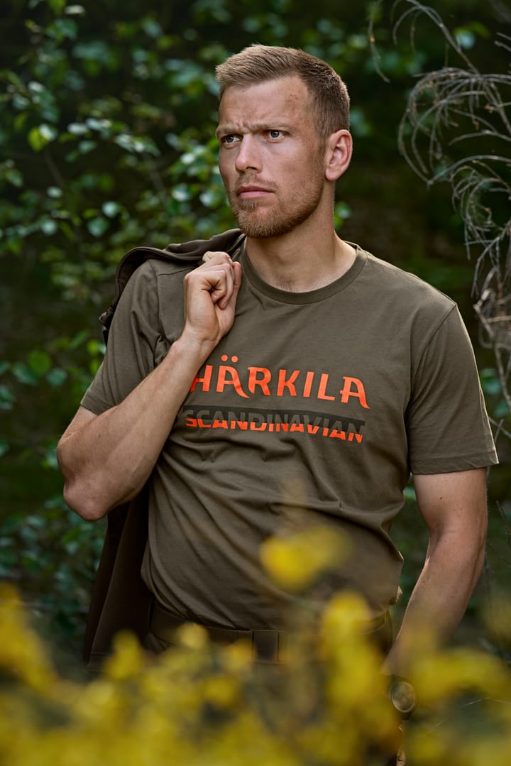 Härkila Men's Scandinavian SS T-Shirt Grape Leaf Härkila