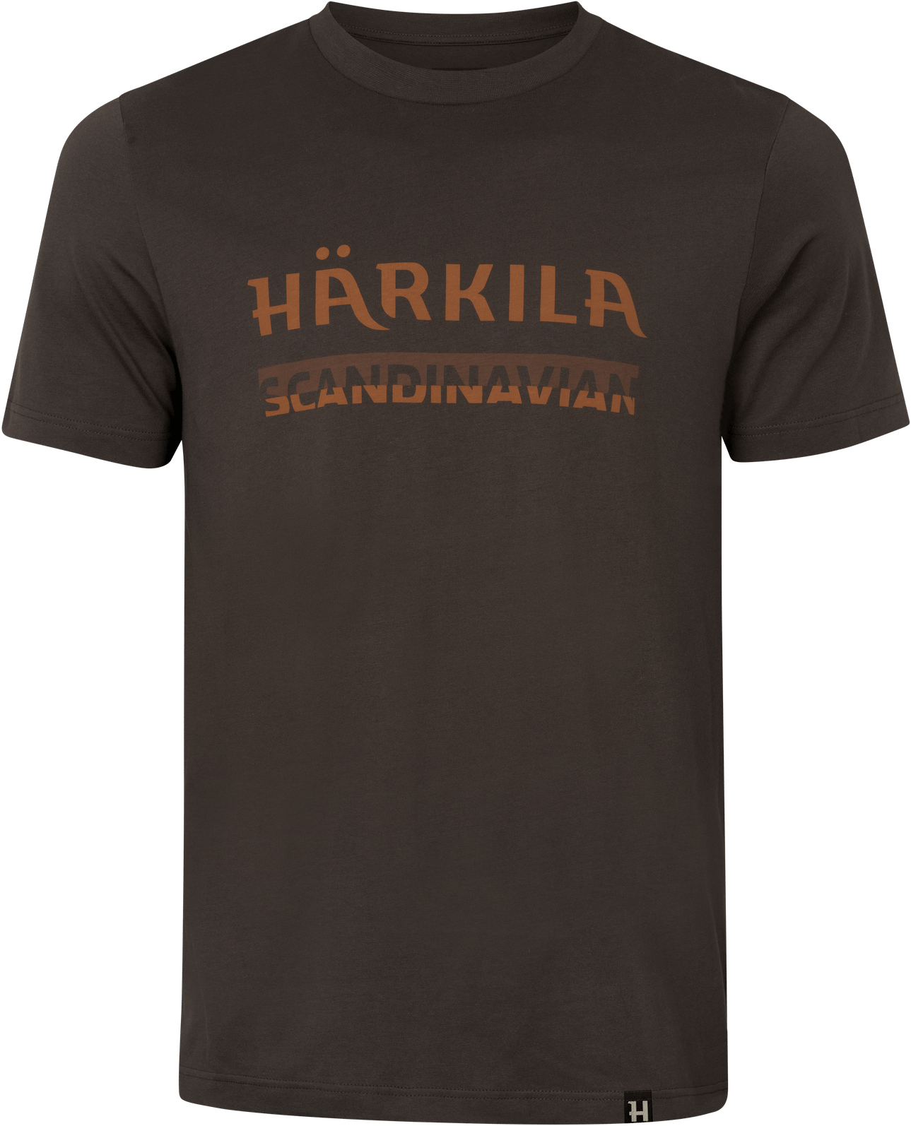 Härkila Men's Scandinavian SS T-Shirt Shadow Brown