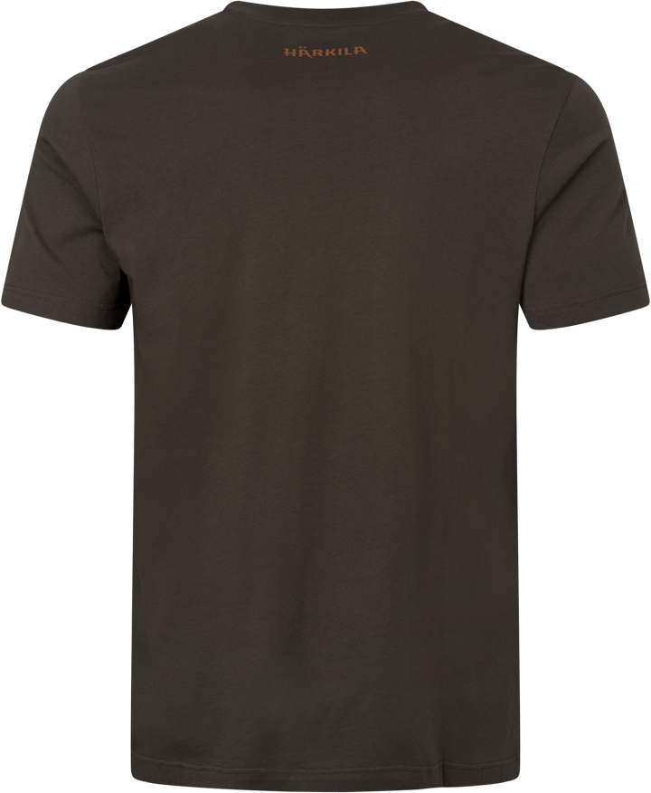 Härkila Men's Scandinavian SS T-Shirt Shadow Brown Härkila