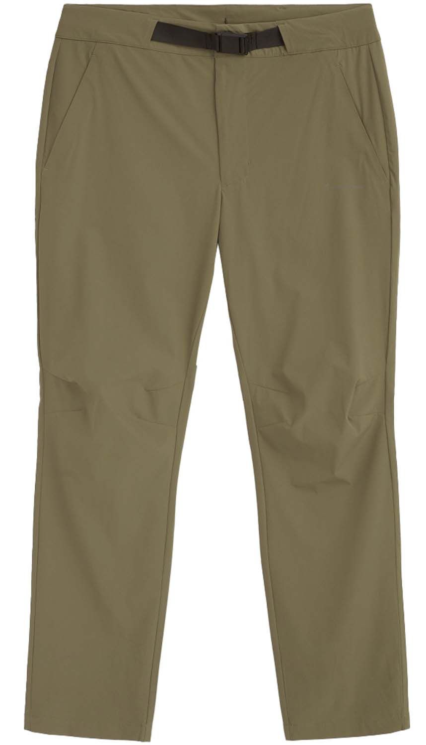 Knowledge Cotton Apparel Men's Tim Tapered Elastic Waist String Pants Burned Olive