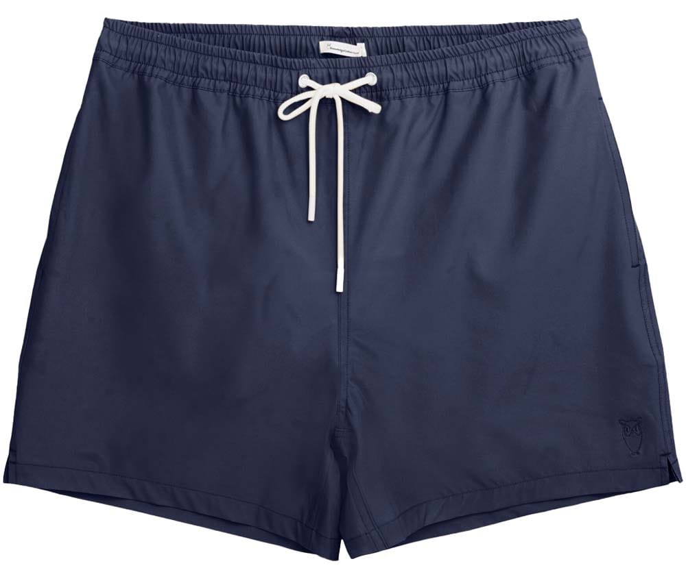 Knowledge Cotton Apparel Men's Bay Stretch Swimshorts Moonlight Blue