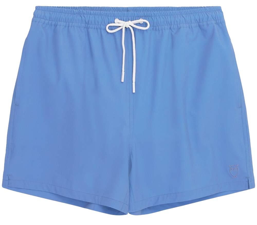 Knowledge Cotton Apparel Men’s Bay Stretch Swimshorts Total Eclipse