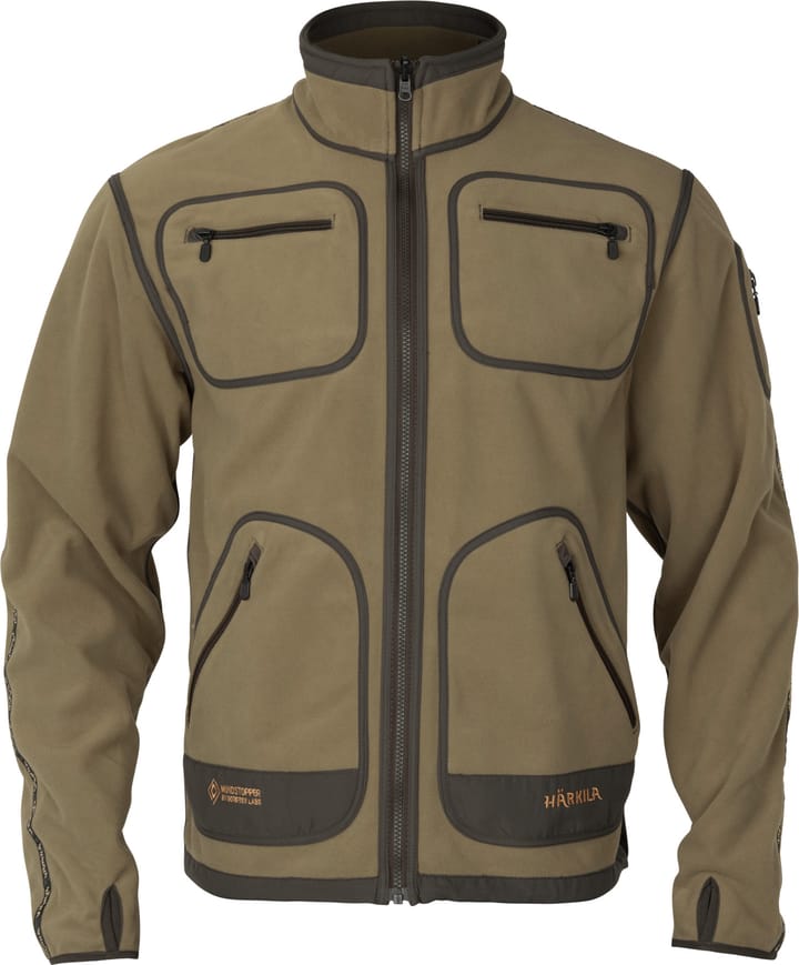 Härkila Men's Kamko Fleece Dark Antique Bronze/willow Green Härkila