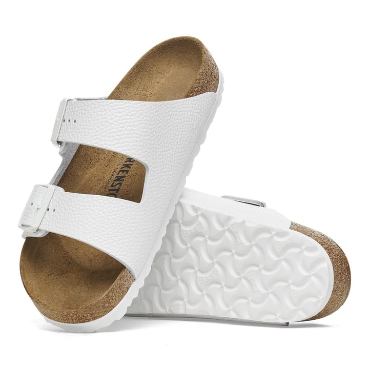 Birkenstock Women's Arizona Natural Leather Narrow White Birkenstock