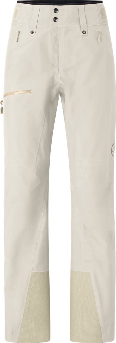 Norrøna Women's Lofoten GORE-TEX Pants Oatmeal | Buy Norrøna