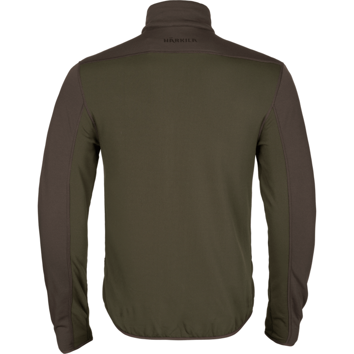 Härkila Men's Olaf Fleece Jacket Willow Green/Shadow Grey Härkila