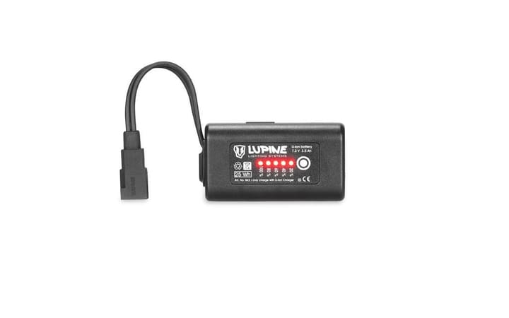 3,5Ah Smartcore Fastclick batteri Black Lupine 3,5Ah Smartcore Fastclick batteri Black Lupine