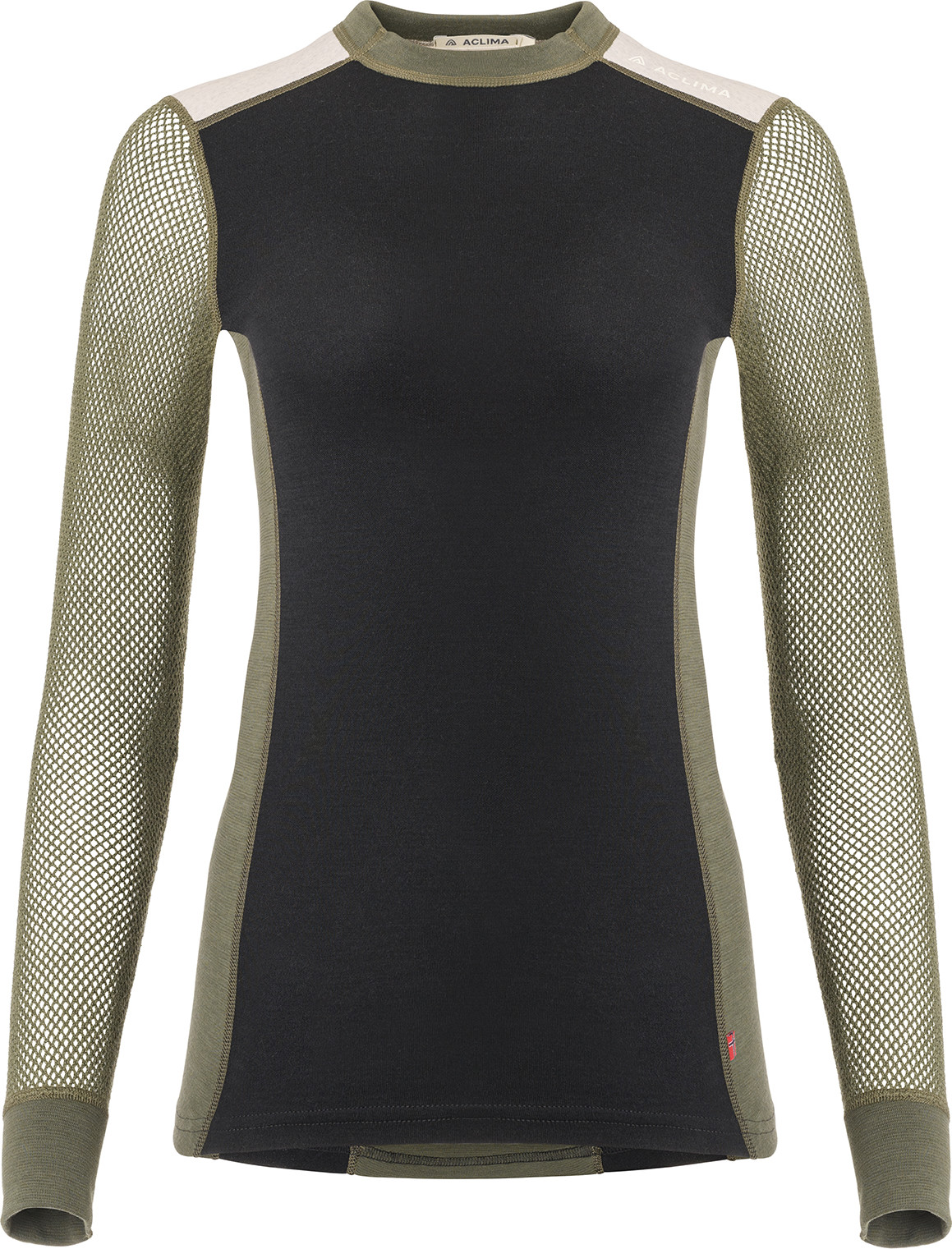 Aclima Women's WoolNet Hybrid Crew Neck