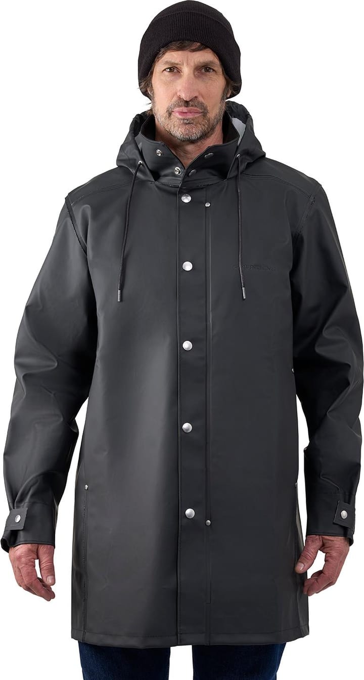 Grundéns Men's 1926 Regnkläder Trench Black Grundéns