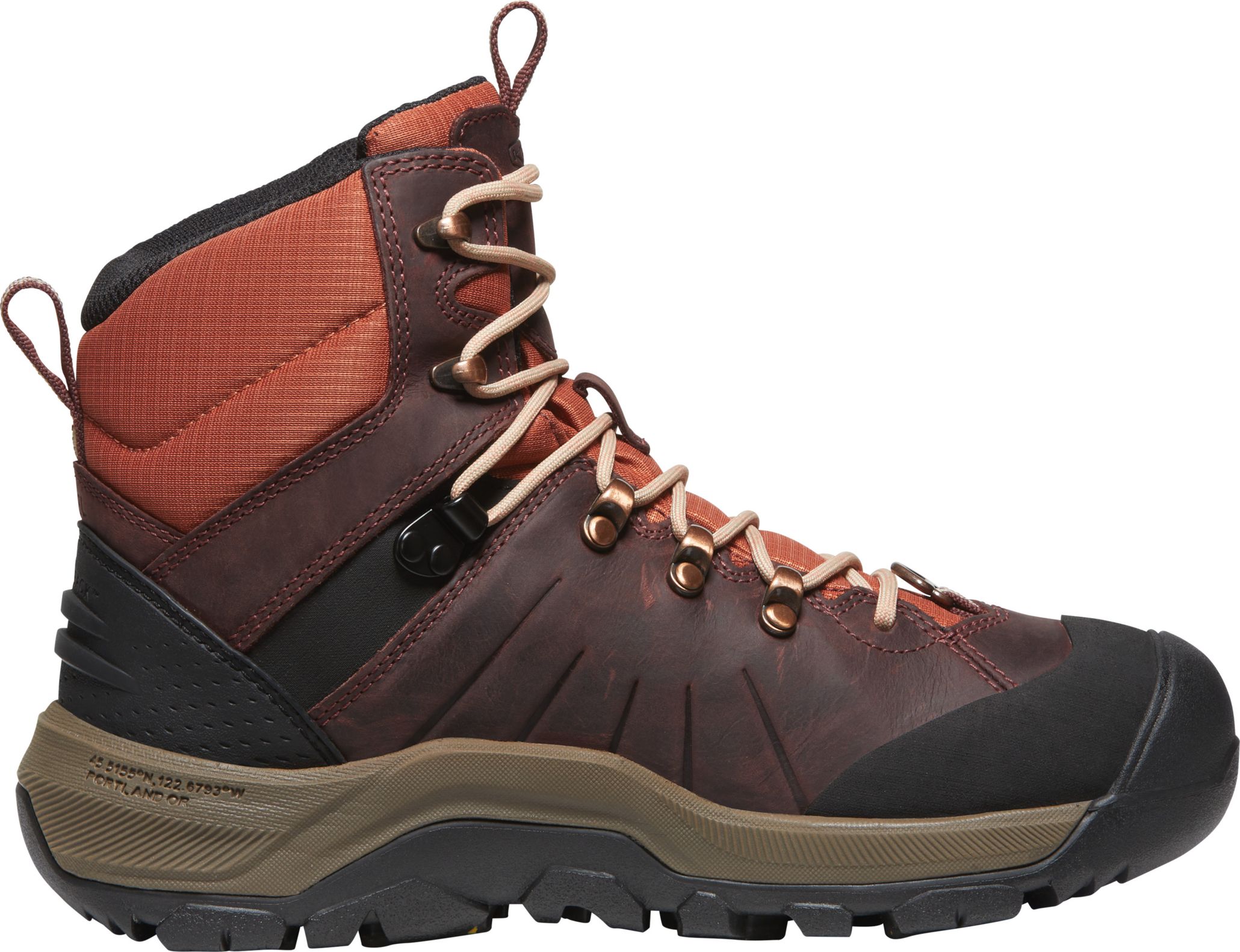 Keen Women's Revel IV Mid Polar Waterproof Boot Andorra-safari