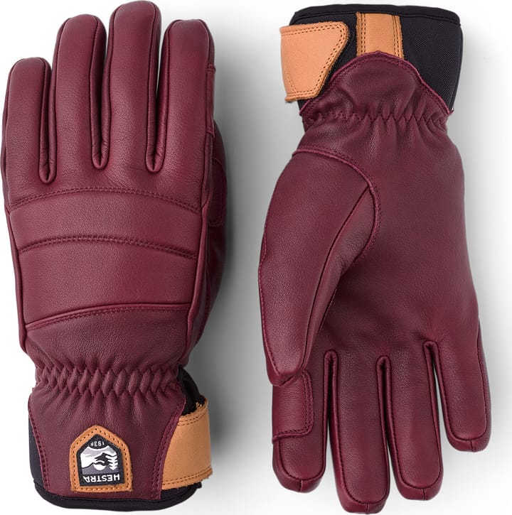 Hestra Women's Fall Line - 5 Finger Bordeaux Hestra