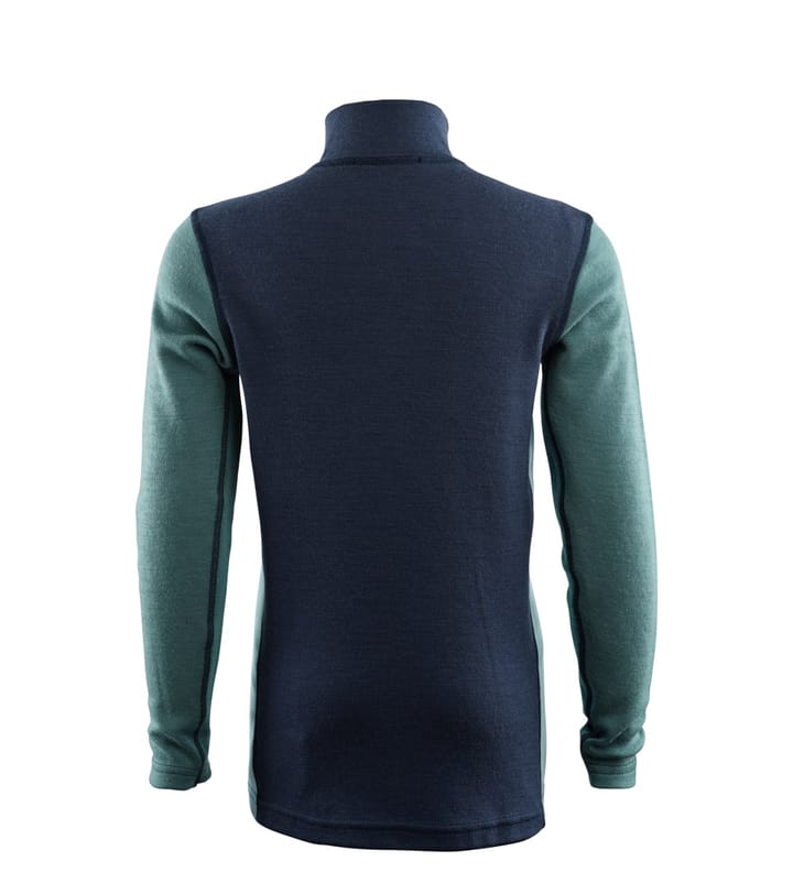 Aclima Aclima WarmWool mockneck Jr Navy Blazer / North Atlantic / Reef Waters Aclima