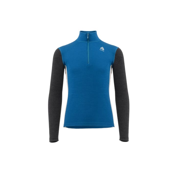 Aclima Warmwool Mockneck Jr Corsair / Marengo / Beige Melange Aclima Aclima Warmwool Mockneck Jr Corsair / Marengo / Beige Melange Aclima