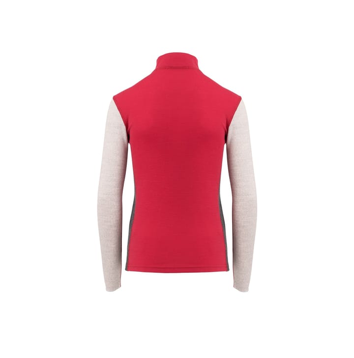 Aclima Warmwool Mockneck Jr Jester Red / Beige Melange / Marengo Aclima Aclima Warmwool Mockneck Jr Jester Red / Beige Melange / Marengo Aclima